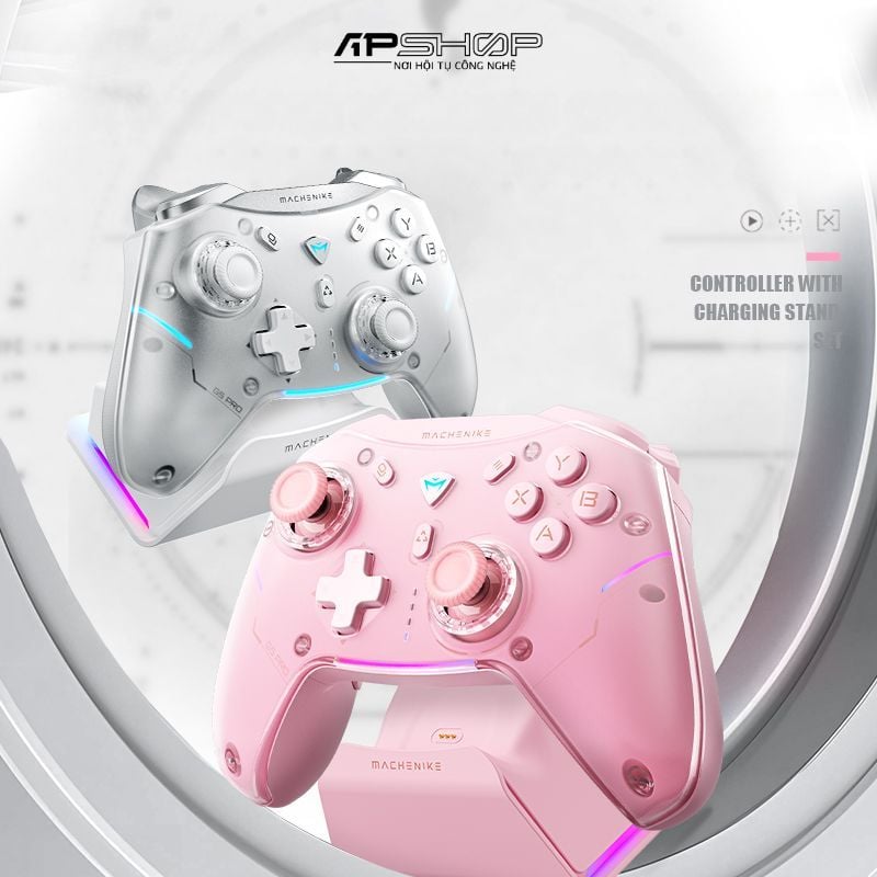 Tay cầm Machenike G5 Pro Max  PIN Lithium 600mAh  3 Mode