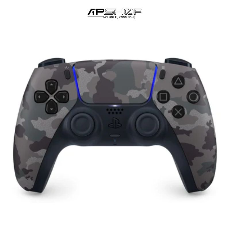 Tay cầm Sony PlayStation PS5 DualSence Grey Camo | Chính hãng