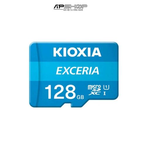 Thẻ nhớ Kioxia 128GB microSD Exceria C10 U1 | Chính hãng