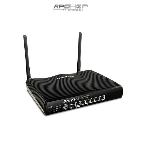 Thiết bị mạng DrayTek Vigor2927Fac Router WiFi chuẩn 802.11ac Wave 2 MU-MIMO với cổng quang trực tiếp SFP | Chính hãng