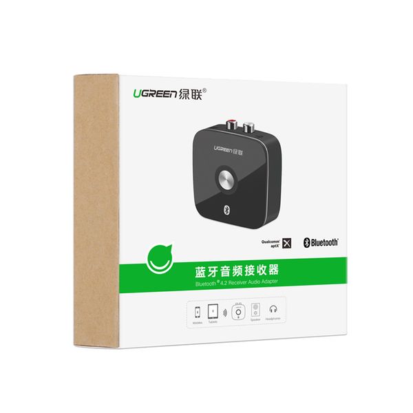 Thiết bị nhận Bluetooth 5.0 cho Loa, Amply cao cấp Ugreen 40759, có APTX