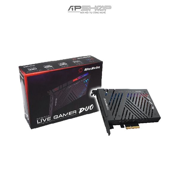 Thiết bị Stream AverMedia Live Gamer DUO GC570D | Chính hãng