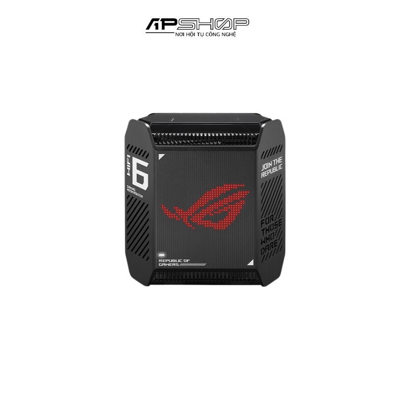 Thiết Bị Mạng Asus ROG Rapture GT6 GT6 (B-2-PK) | MESH WIFI 6 | Tốc độ chuẩn AX10000