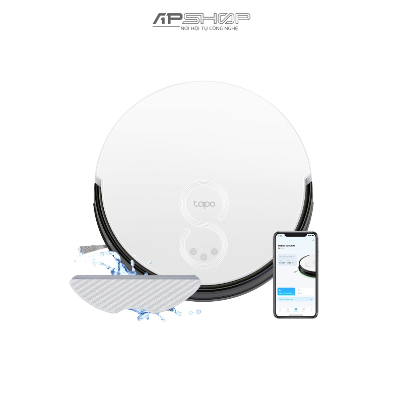 TP Link Robot Hút Bụi & Lau Nhà Tapo RV10 | Chính hãng