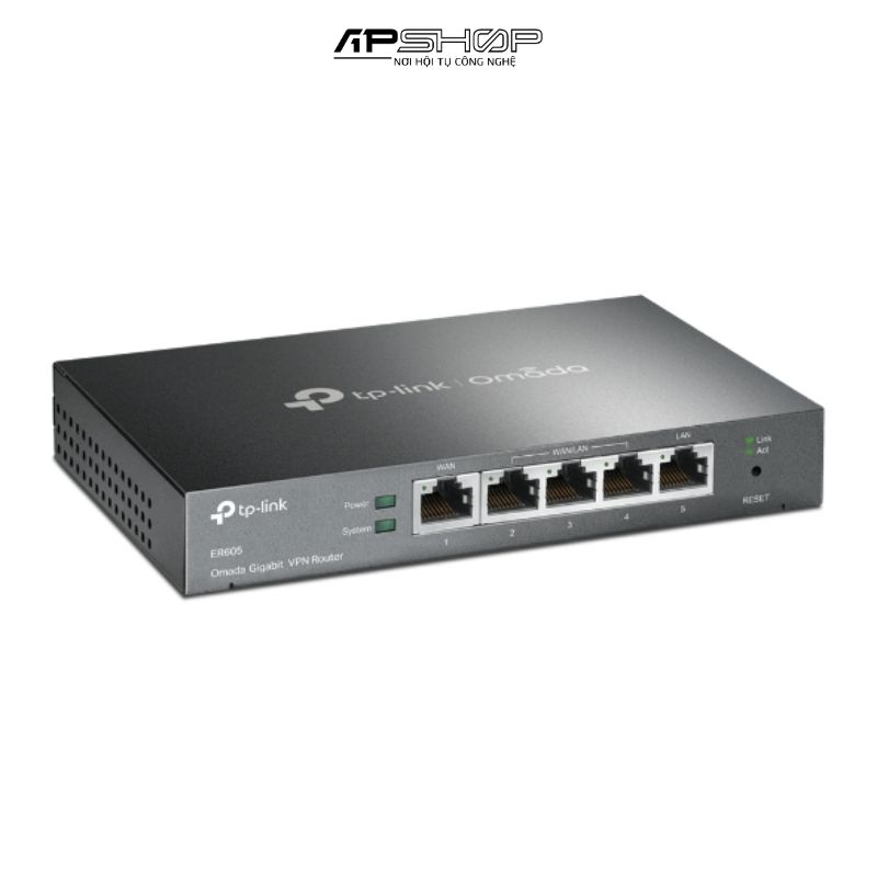 TP Link Omada Gigabit VPN Router ER605 (LT-R605) V2
