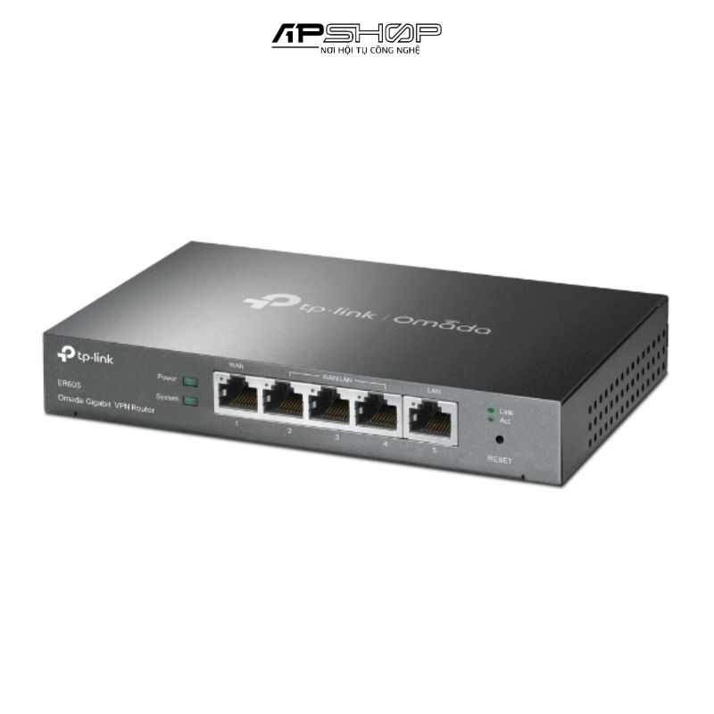 TP Link Omada Gigabit VPN Router ER605 (LT-R605) V2