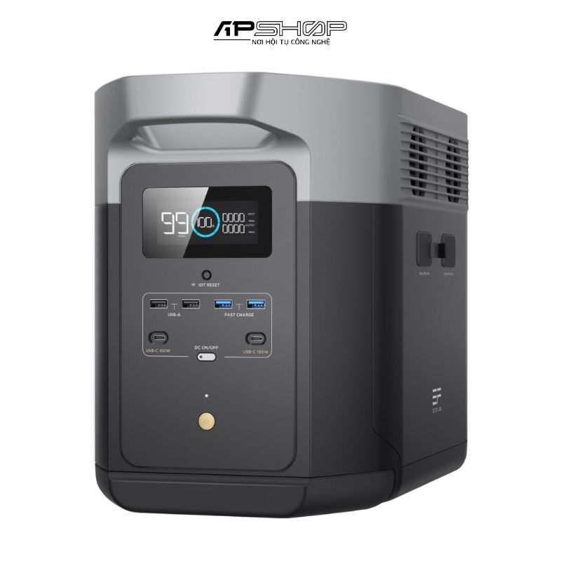 Trạm Điện Di Động EcoFlow DELTA Max 2000 | 2400W 2016Wh