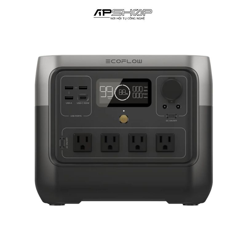 Trạm Điện Di Động EcoFlow River 2 Pro | 800W 768Wh