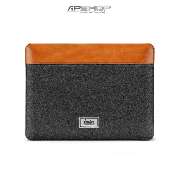 Túi Chống Sốc TOMTOC ( USA ) 16 Inch MacBook Pro Felt & PU Leather Case