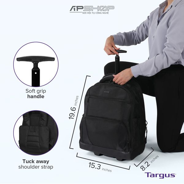 Túi Kéo Targus Rolling Laptop Backpack 15.4