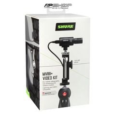 Bộ micro thu âm condenser stereo Shure MV88+ Video Kit kèm chân tripod để bàn