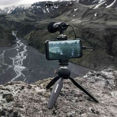Bộ micro thu âm condenser stereo Shure MV88+ Video Kit kèm chân tripod để bàn
