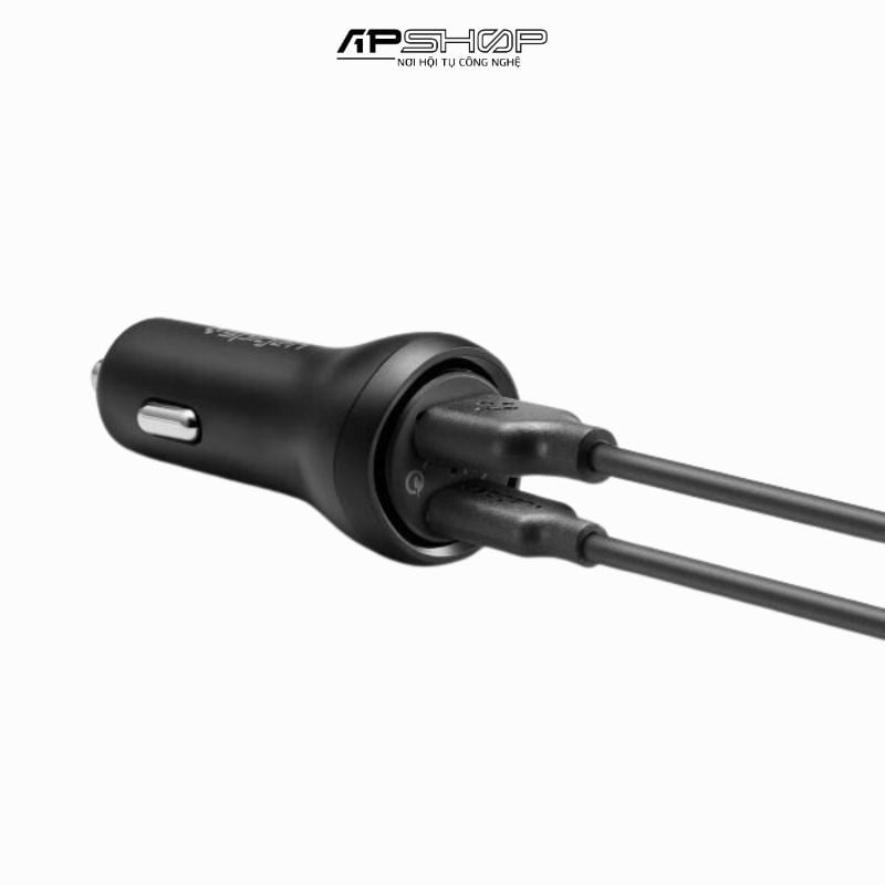 Tẩu Sạc Xe Hơi Spigen Steadiboost USB C Pd3.0 Car Charger (1C1A) 27W