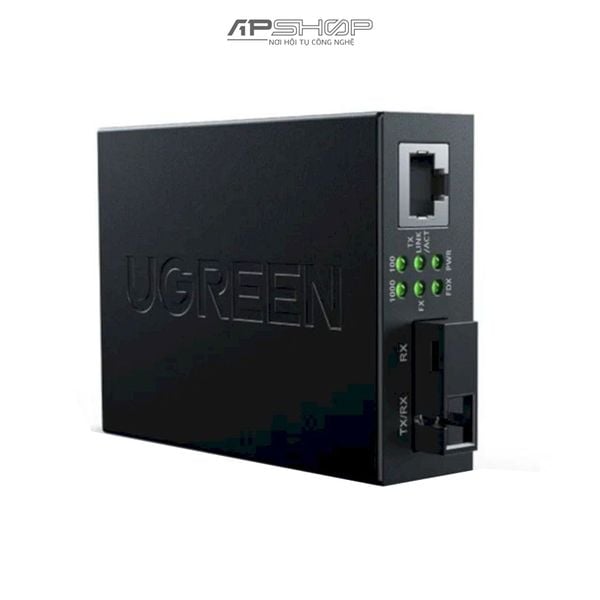 UGREEN Fibre-optic Transceiver Gigabit Single Mode Simplex 2PCs CM330 | Chính hãng