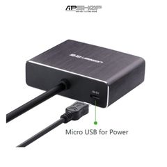 Cáp chuyển đổi HDMI to VGA + Audio và 1 cổng quang SPDIF Ugreen UG40282 cao cấp