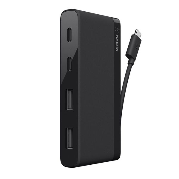 Bộ chuyển USB-C 2 sang 2 USB A và 2 USB C Belkin