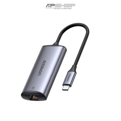 Bộ Chuyển Đổi UGREEN USB C to RJ45 2.5G Ethernet Adapter (Space Gray) 70446