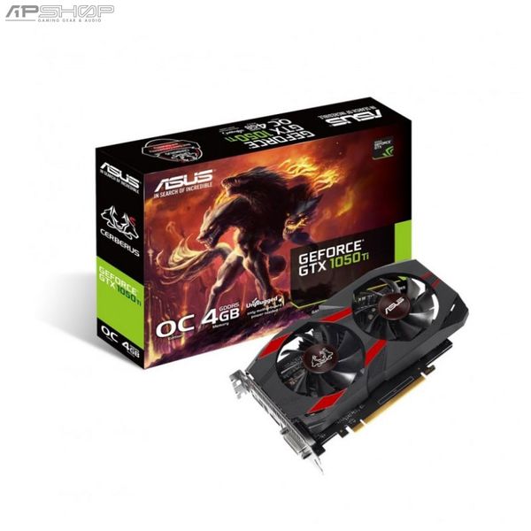 VGA ASUS CERBERUS GTX1050TI O4G