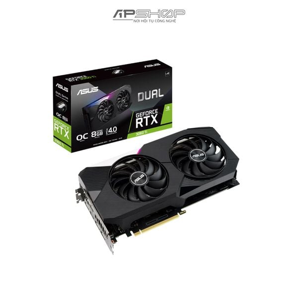 VGA ASUS DUAL RTX 3060 Ti 8GB V2 | Chính hãng