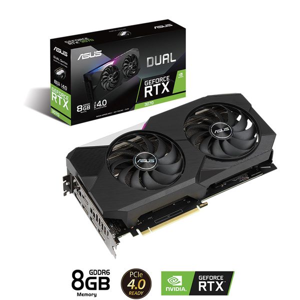 VGA ASUS DUAL RTX 3070 8G