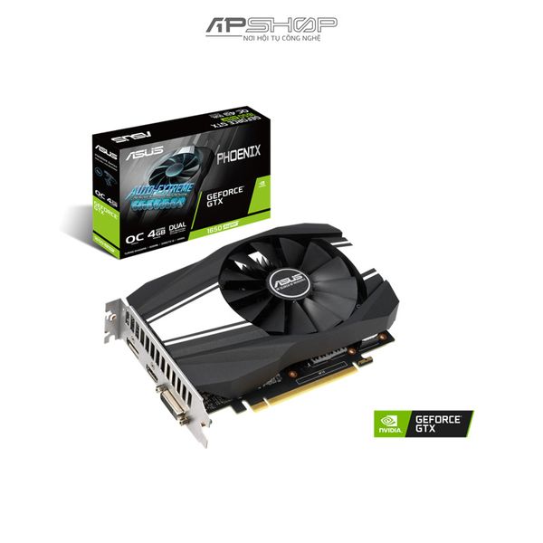 VGA ASUS Phoenix GTX 1650 Super OC Edition 4GB GDDR6 | Chính hãng