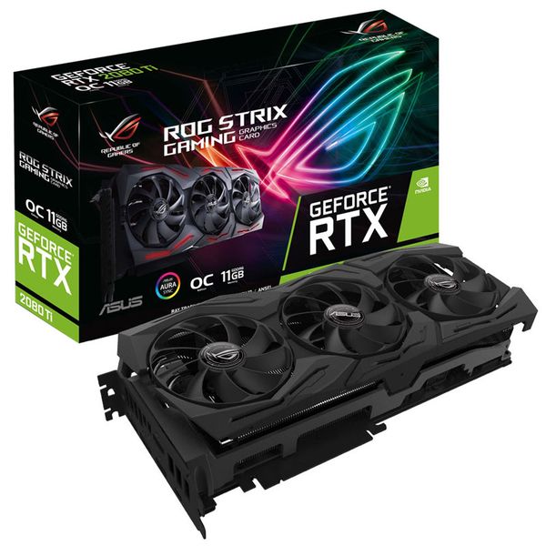 VGA ASUS ROG-STRIX RTX 2080 TI O11G GAMING