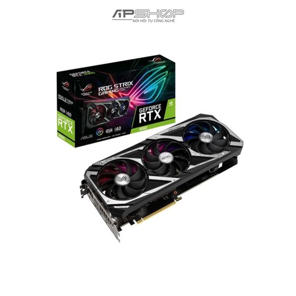 VGA ASUS ROG STRIX RTX 3060 12GB V2 GAMING | Chính hãng