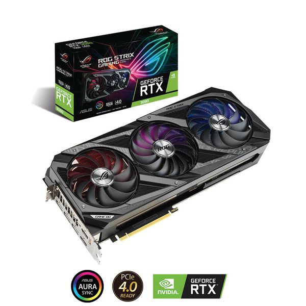 VGA ASUS ROG STRIX RTX 3080 10G GAMING