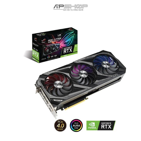 VGA ASUS ROG STRIX RTX 3080 OC Edition 10GB V2 GAMING | Chính hãng