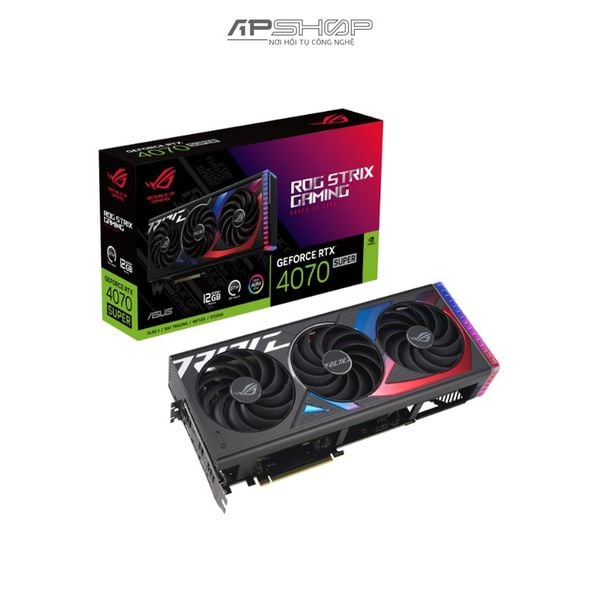 VGA ASUS ROG Strix RTX 4070 SUPER 12GB GDDR6X