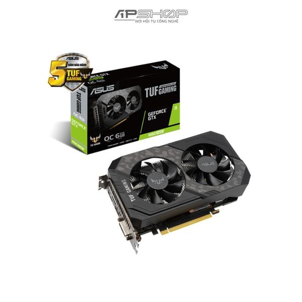 VGA Asus TUF Gaming GTX 1660 Super OC 6GB GDDR6 - Hàng chính hãng