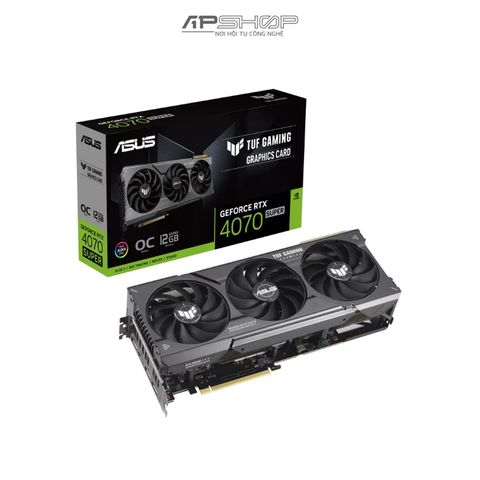 VGA ASUS TUF Gaming RTX 4070 SUPER 12GB GDDR6X OC Edition