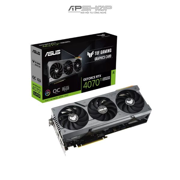 VGA ASUS TUF Gaming RTX 4070 Ti SUPER 16GB GDDR6X OC Edition