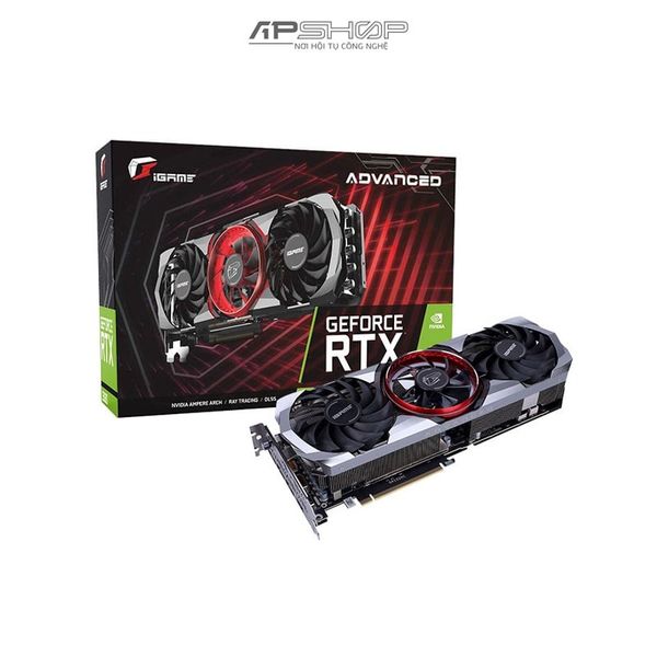 VGA Colorful iGame RTX 3080 Advanced OC 10G LHR | Chính hãng