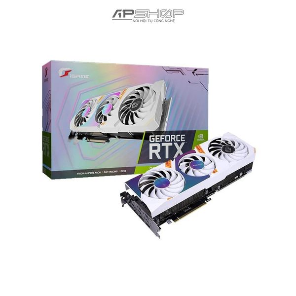 VGA Colorful RTX 3080 Ultra White OC 12G LHR | Chính hãng