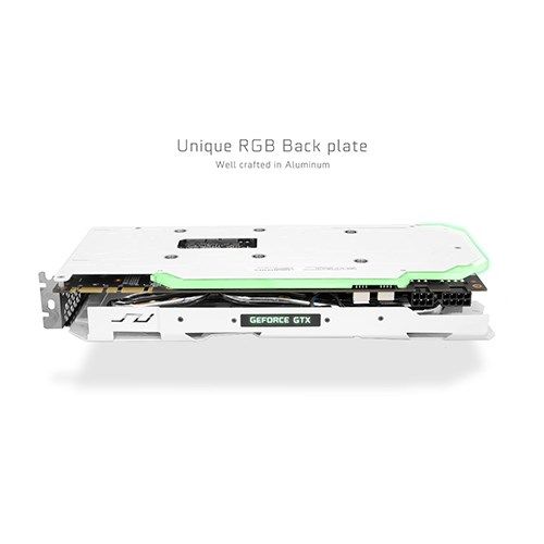 VGA Galax GTX 1070 EXOC Sniper White 8GB 2 Fan Backplate RGB | Gala
