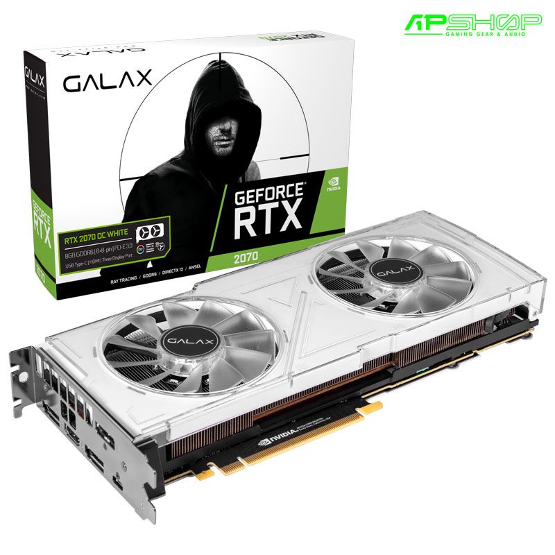 グラフィックボード・グラボ・ビデオカード GALAX EX OC 2070 Super White Vga Rtx 2070 Super Galax Hof Click Oc Galax Geforce Rtx 2070 Super