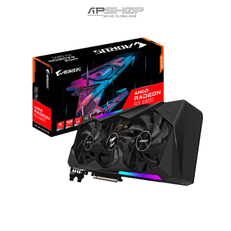 VGA GIGABYTE AORUS RADEON RX 6800 MASTER 16G –