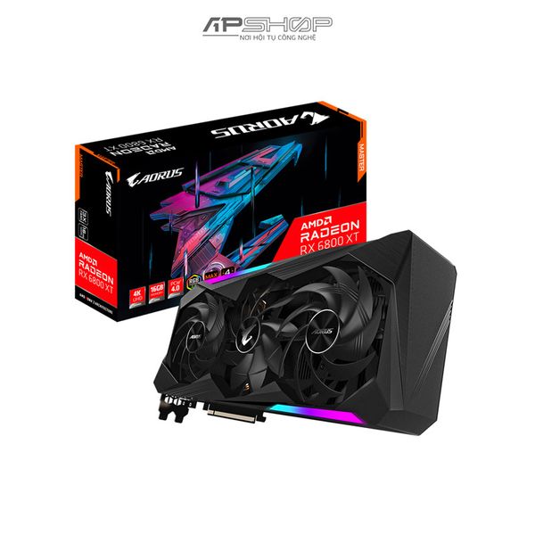 VGA GIGABYTE AORUS RADEON RX 6800 XT MASTER 16G