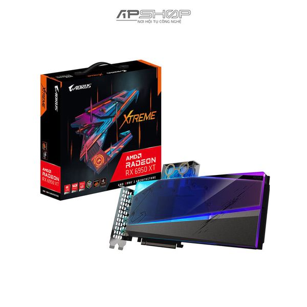 VGA Gigabyte AORUS Radeon RX 6950 XT XTREME WATERFORCE WB 16G | Chính hãng