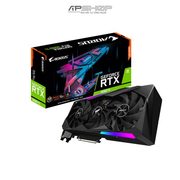 VGA GIGABYTE AORUS RTX 3060 TI MASTER 8G