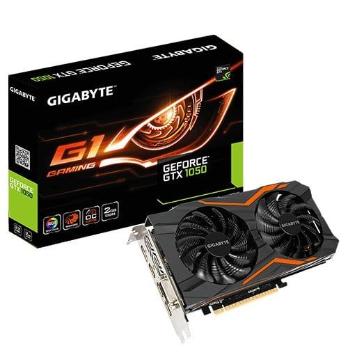 VGA Gigabyte GTX 1050 G1 Gaming 2GB