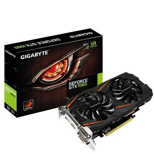 VGA Gigabyte GTX 1060 Windforce OC 6G