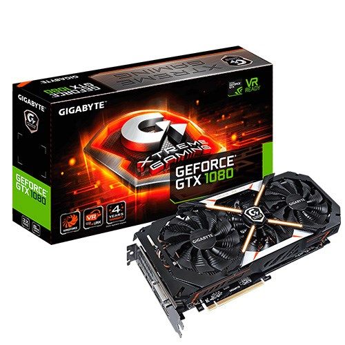 VGA Gigabyte GTX 1080 Xtreme Gaming 8G