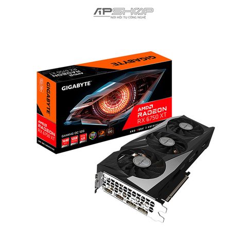 VGA Gigabyte Radeon RX 6750 XT GAMING OC 12G | Chính hãng