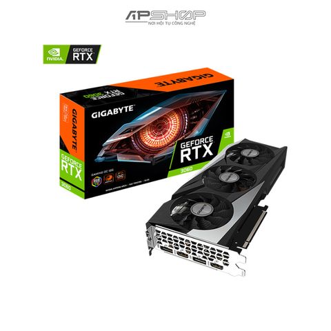 VGA GIGABYTE RTX 3060 GAMING OC 12G | Chính hãng