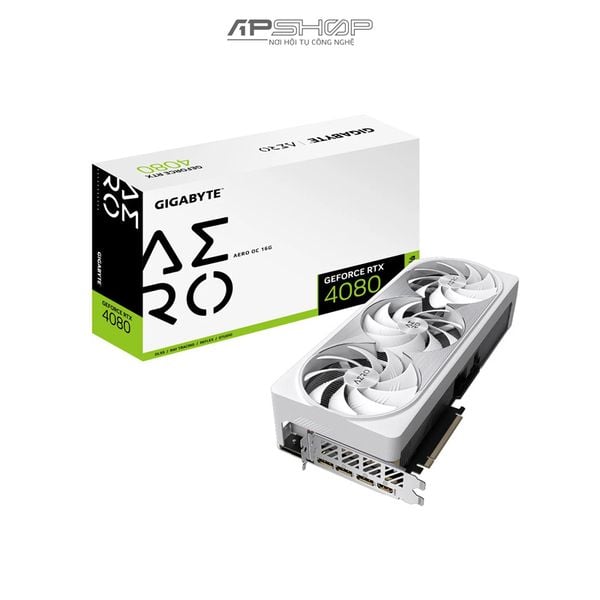 VGA GIGABYTE RTX 4080 AERO OC 16GB | Chính hãng