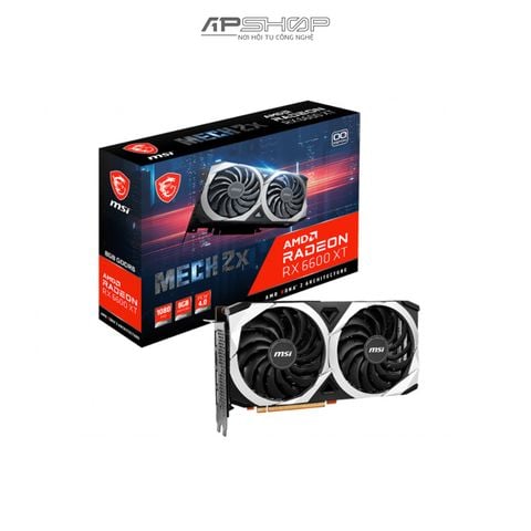 VGA MSI RADEON RX 6600 Mech 2X 8G - Chính hãng