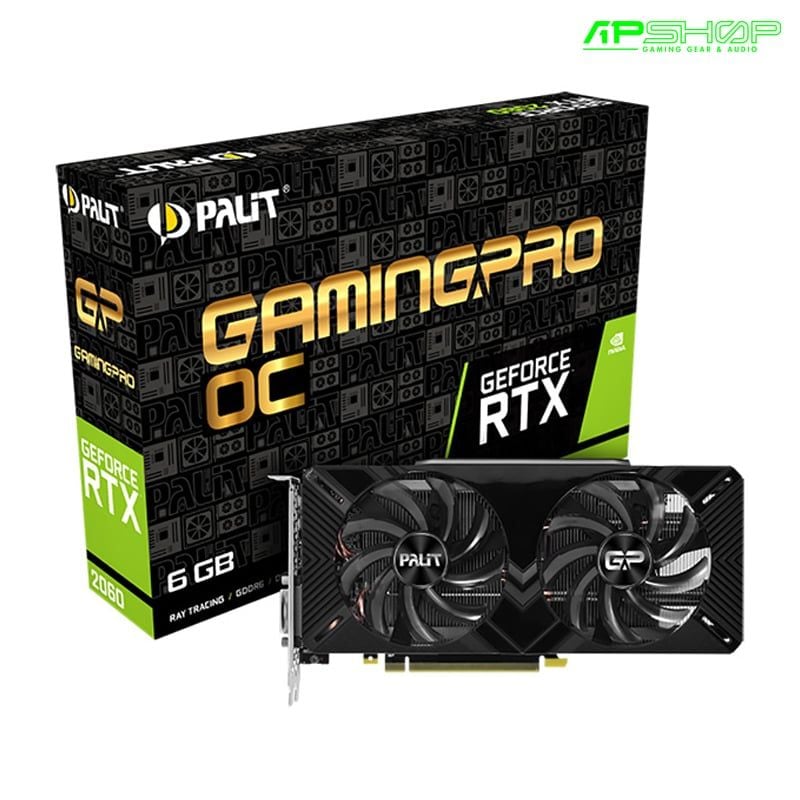 Vga Palit Rtx 2060 Gaming Pro Oc 6gb Ap Shop Nơi Hội Tụ Cong Nghệ