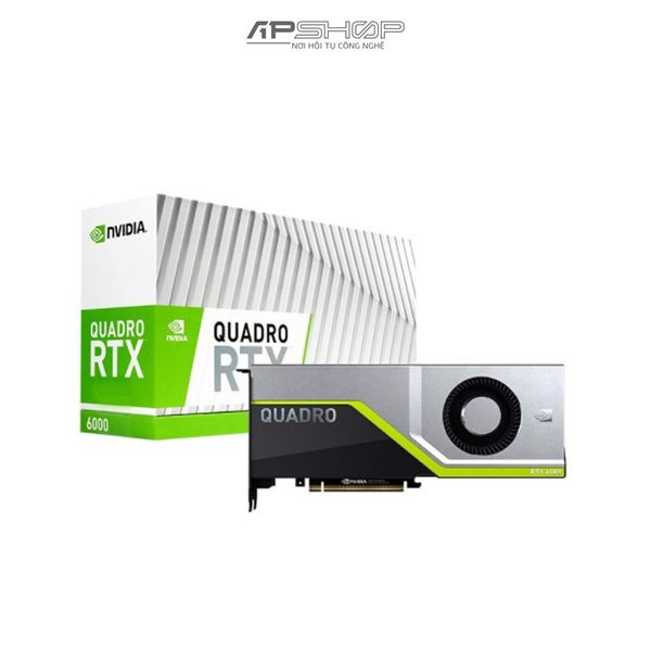 VGA QUADRO RTX 6000 - 24GB GDDR6 384bit